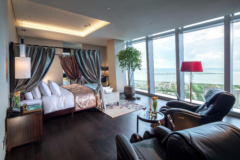 Апарт отель Oakwood Premier Инчон Экстерьер фото