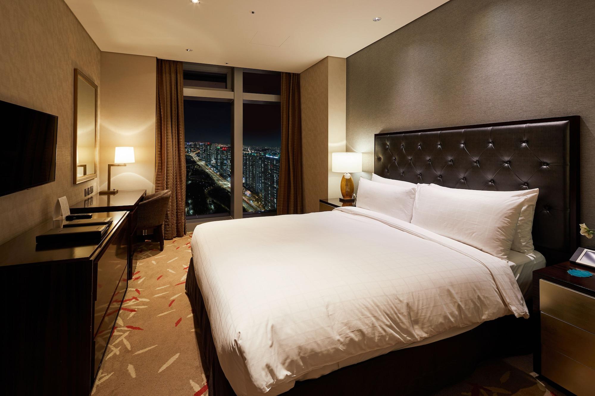 Апарт отель Oakwood Premier Инчон Экстерьер фото
