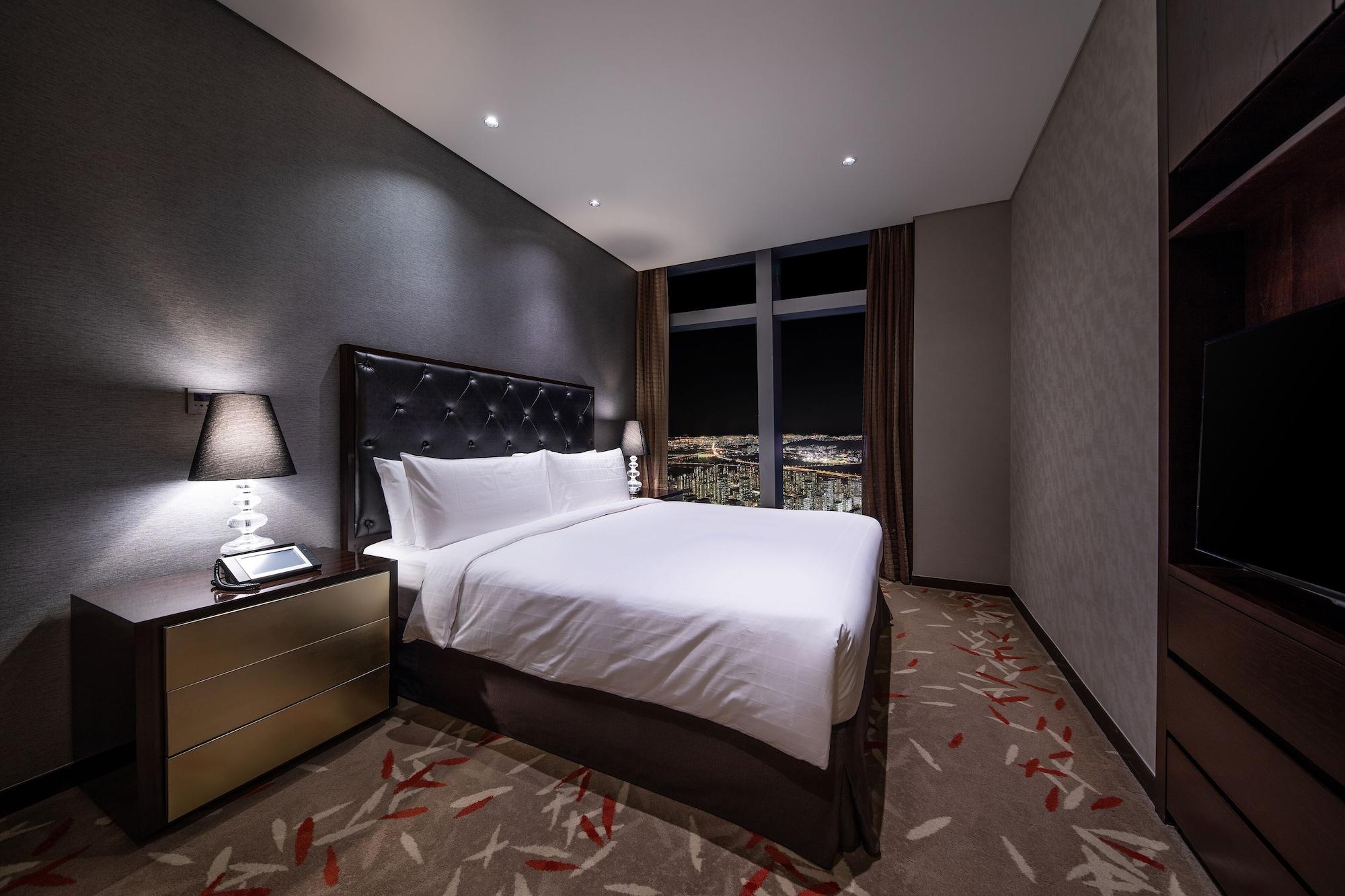 Апарт отель Oakwood Premier Инчон Экстерьер фото