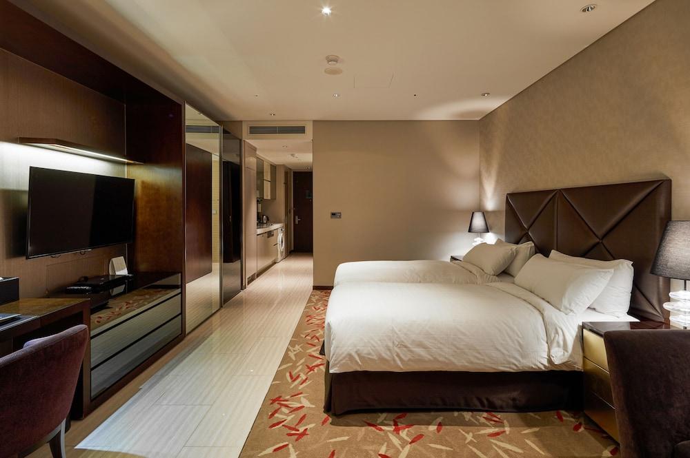 Апарт отель Oakwood Premier Инчон Экстерьер фото