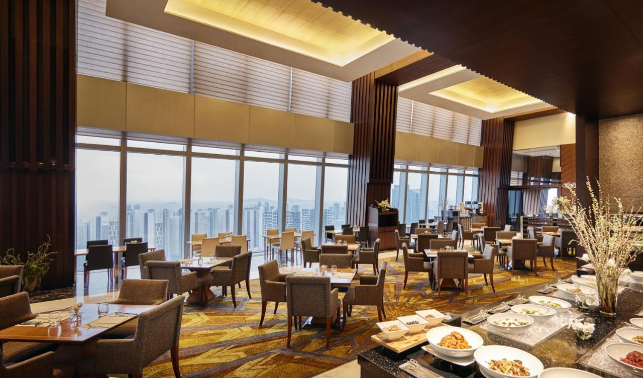 Апарт отель Oakwood Premier Инчон Экстерьер фото